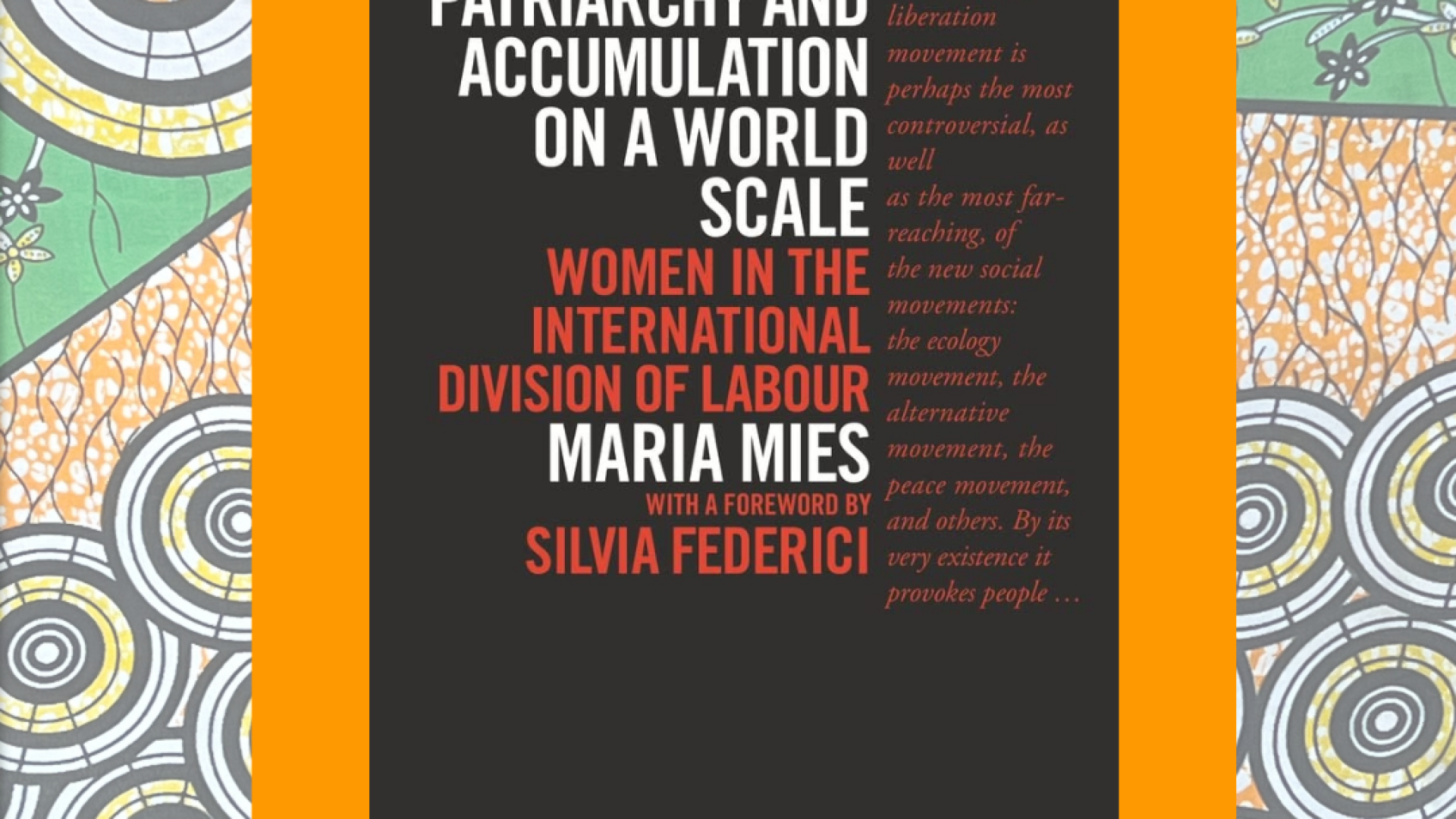 Patriarchy And Accumulation On A World Scale By Maria Miles The Labor Community Strategy Center